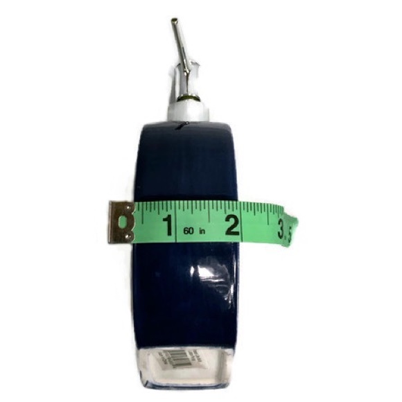 Nautical Beach Vanity Accessory Ceramic 3 Piece Set Set Blue - Picture 6 of 14